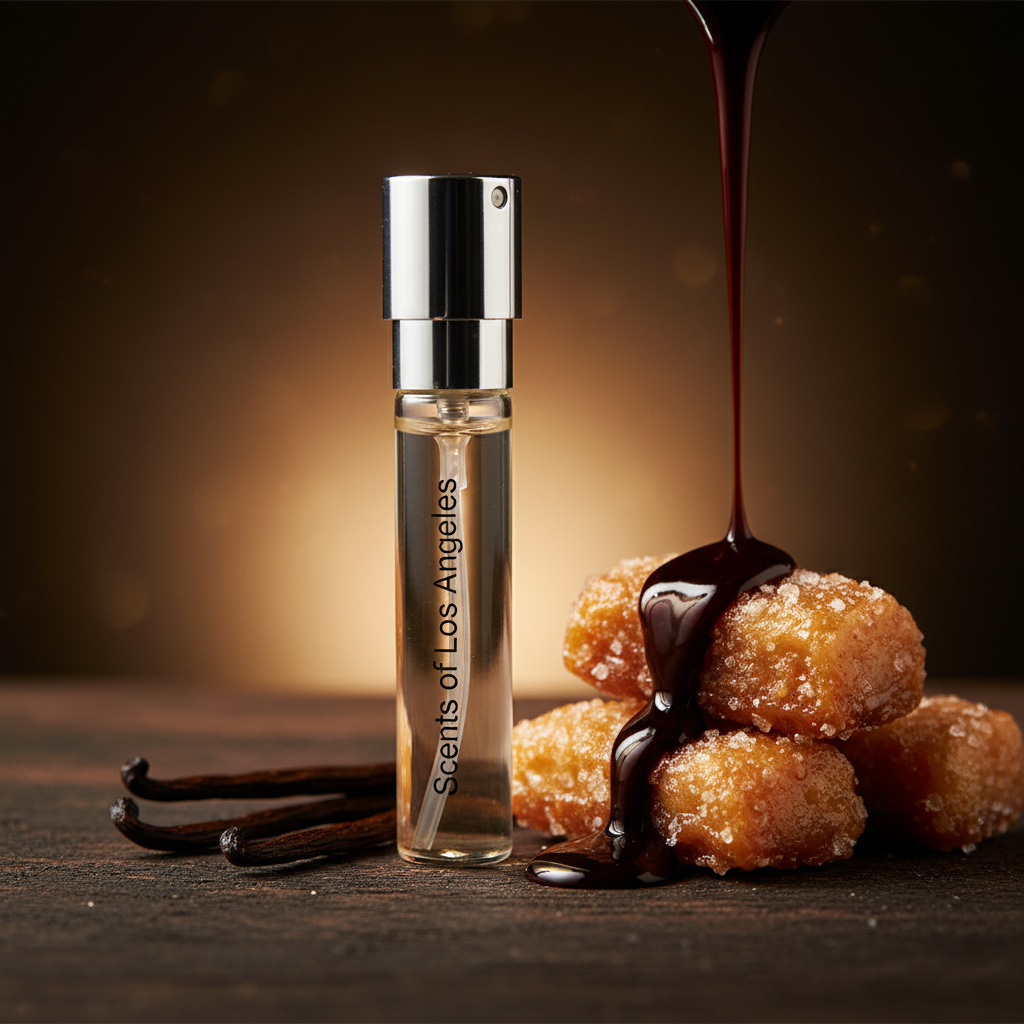 Scents of Los Angeles Atomizer Praline Detail (Close-Up)