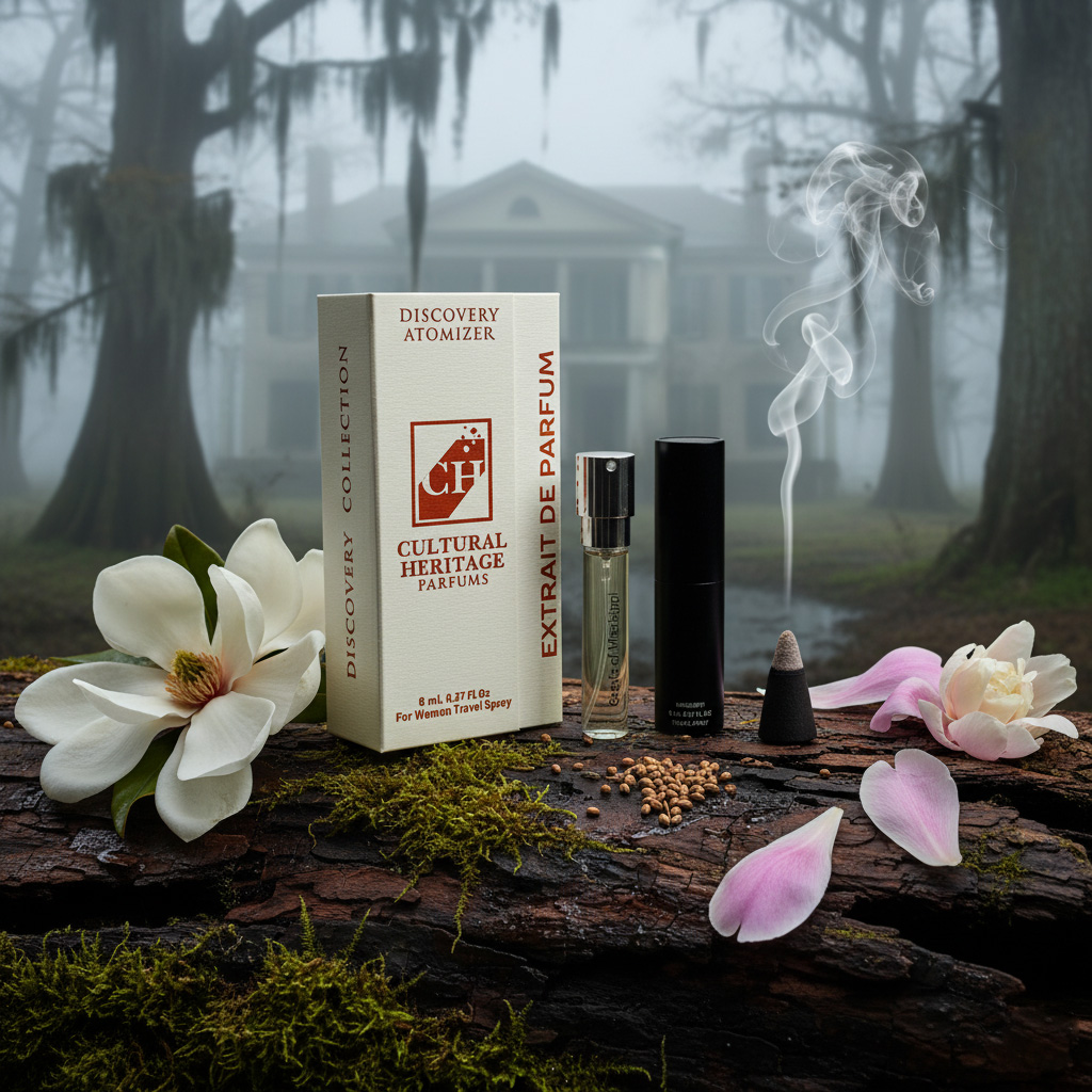Scents of Mississippi Extrait de Parfum Main Visual (Bayou & Woody)