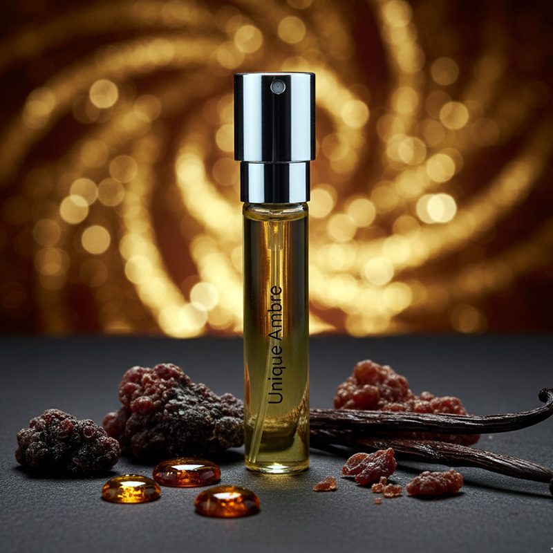 Unique Ambre 8ml Myrrh and Benzoin Base Notes