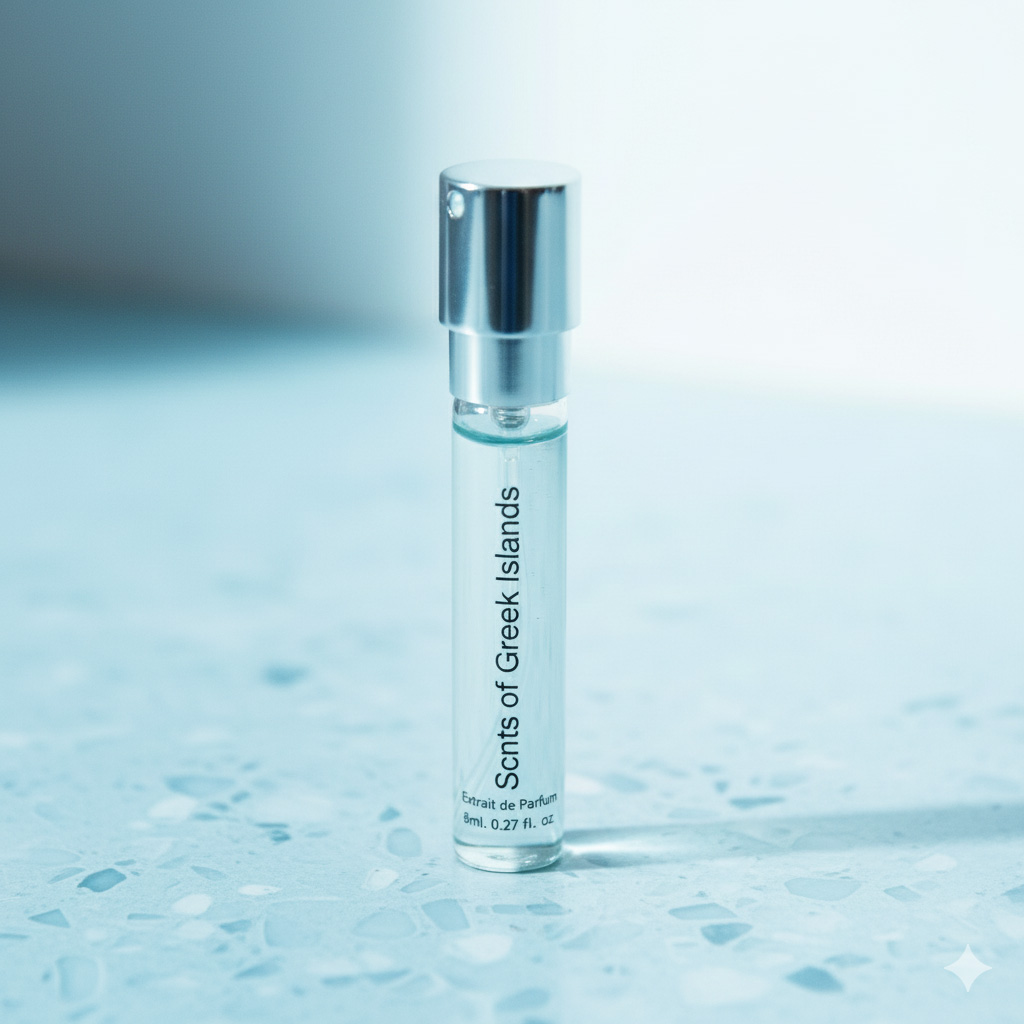 Scents of Greek Islands Extrait de Parfum Bottle Detail