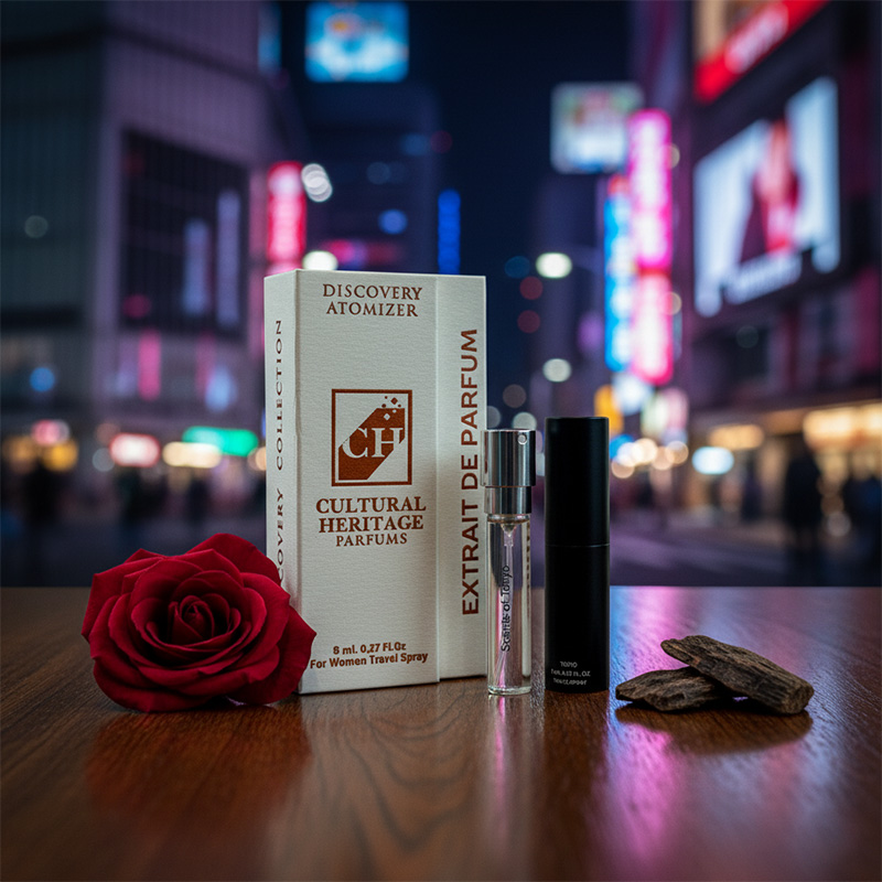 Unisex Extrait de Parfum 8ml - Tokyo Duality Scent