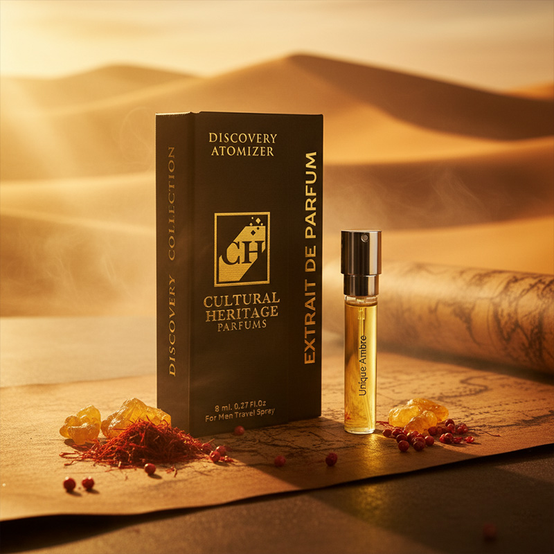 Men's Amber Discovery Atomizer with Myrrh and Saffron