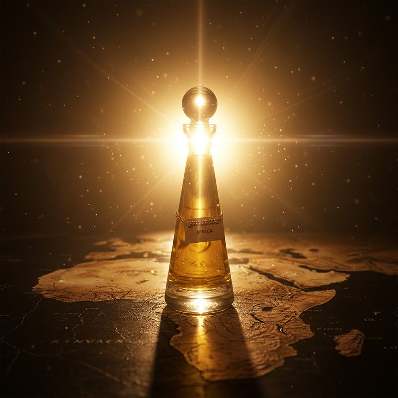 Luxury Africa Perfume Oil: Golden Glow and Earthen Elegance