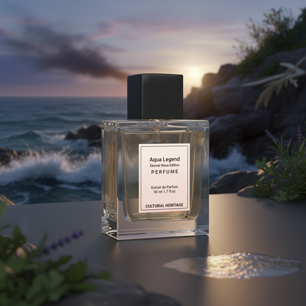 Aqua Legend – Eternal Wave Edition unisex extrait parfum – inspired by Cool Water, aromatic aquatic woody fragrance with sea breeze, lavender, and cedarwood, long-lasting alcohol-free parfum